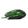 Esperanza MX207 Cobra gaming mouse Black/Green