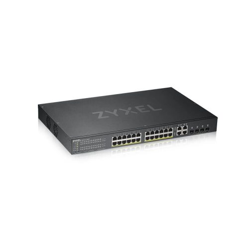 ZyXEL GS1920-24HPV2 28port GbE LAN L2 PoE menedzselhető switch