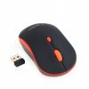 Gembird MUSW-4B-03-R Wireless optical mouse Black/Red