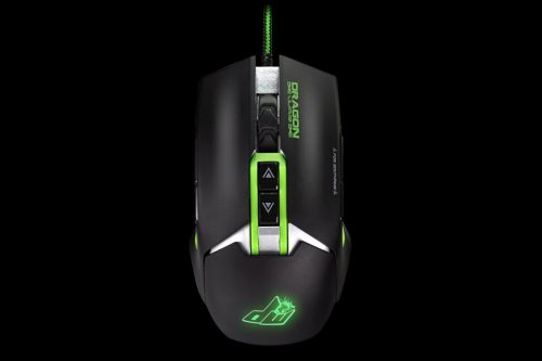 Dragon War G18 S.W.A.P Ambidextrous Gaming Mouse Black