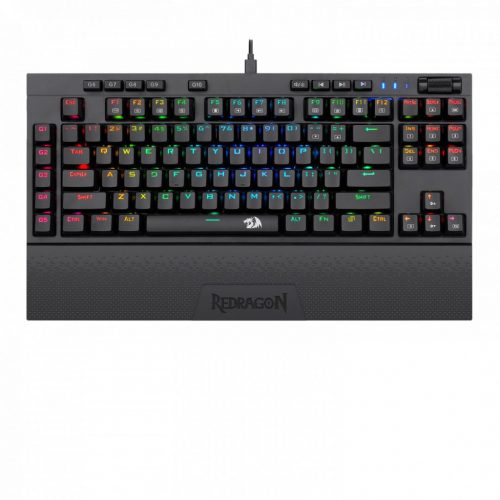 Redragon Vishnu RGB Wireless/Wired Blue Mechanical Gaming Keyboard Black HU