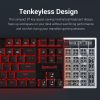 Redragon Kumara 2 Red LED Backlight Red Mechanical Gaming Keyboard Black HU