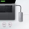 AXAGON HMC-6M2 SuperSpeed USB-C Combo 6in1 Hub