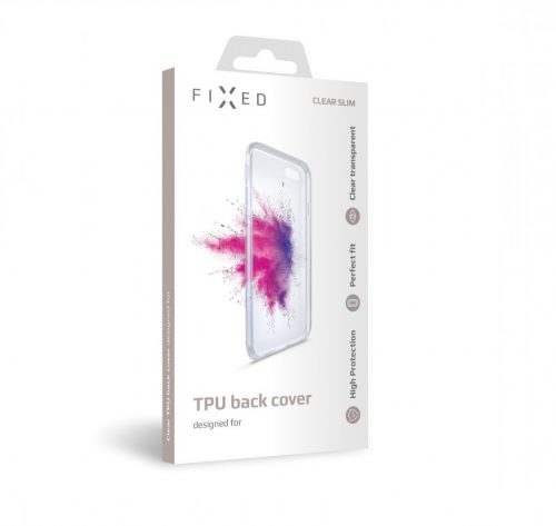 FIXED TPU telefontok Apple iPhone 11 Pro telefonhoz, átlátszó