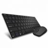 Rapoo 9000M Multi-mode Wireless Ultra-slim Keyboard ENG + Mouse Black