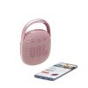 JBL Clip4 Bluetooth Ultra-portable Waterproof Speaker Pink