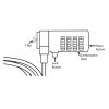 ACT AC9015 Laptop Lock with number lock