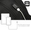 ACT AC8530 Global Backpack with USB charging port 15,6" Black