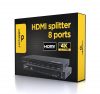 Gembird DSP-8PH4-03 HDMI Splitter 8 ports Black