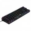 Redragon Deimos, Wired & Wireless Mechanical keyboard, RGB, red switch Black HU