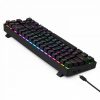 Redragon Deimos, Wired & Wireless Mechanical keyboard, RGB, red switch Black HU