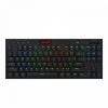 Redragon Horus TKL, wired&2.4G&BT mechanical Keyboard, RGB, brown switch Black HU