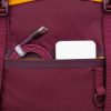 RivaCase 5361 Dijon Laptop Backpack 17,3" Burgundy Red