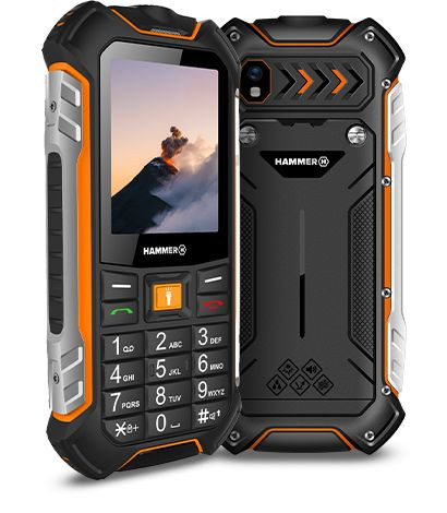 MyPhone Hammer Boost 256MB DualSIM Black/Orange