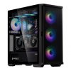 Zalman Z10 Duo RGB Tempered Glass Black