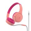 Belkin SoundForm Mini Wired On-Ear Headphones for Kids Pink