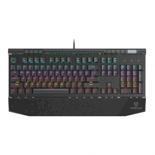 VERTUX Tungsten Hyper Action Mechanical Gaming Keyboard Black US