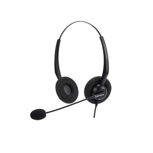 Hameco HS-1000D-USB Headset Black