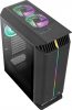 Aerocool Gladiator Duo-G-BK-v1​ ARGB Tempered Glass Black