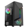 Aerocool Scape ARGB Tempered Glass Black