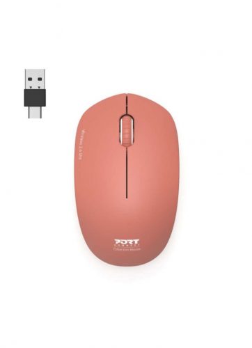 Port Designs Connect Wireless mouse Terracota