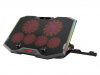 Conceptronic  THYIA01B ERGO RGB 6-Fan Gaming Laptop Cooling Pad with Mobile Holder Black