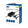 ACT AC2050 Ultra slim size laptop charger 45W Black