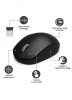 Port Designs Collection Wireless Mouse Black