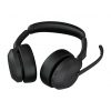 Jabra Evolve2 55 MS Stereo with Link380a Bluetooth Headset with Charging Stand Black