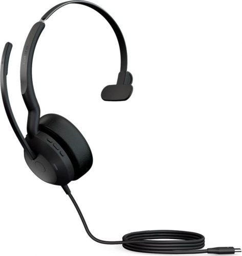 Jabra Evolve2 50 USB-A MS Mono Bluetooth Headset Black