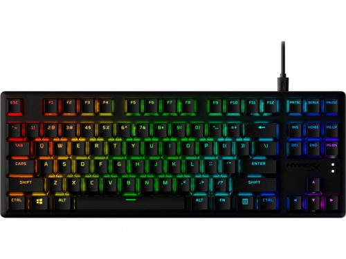 HP HyperX Alloy Origins Core RGB PBT HX Red Mechanical Gaming Keyboard Black US