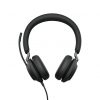 Jabra Evolve2 40 SE USB-C UC Stereo Headset + Ext. Cord Black