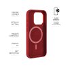 FIXED MagLeather for Apple iPhone 15 Pro Max, red