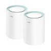 Cudy M1300 AC1200 Dual Band Whole Home Wi-Fi Mesh System (2-Pack)