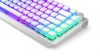 Endorfy Thock 75% Wireless Red Switch Mechanical Keyboard Onyx White Pudding US