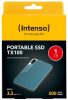 Intenso 1TB USB3.2 Type-C External SSD TX100 Grey/Blue