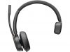 Poly Plantronics Voyager 4310 USB-A Bluetooth Headset with Charge Stand Black