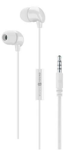 MUSICSOUND Wired Earphones White