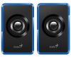 Genius SP-U125 Speaker Black/Blue