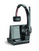 Poly Plantronics Savi 8210 Office DECT Wireless Headset Black