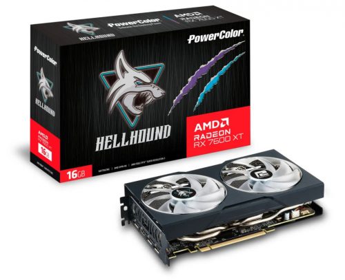 PowerColor RX 7600 XT 16GB DDR6 Hellhound