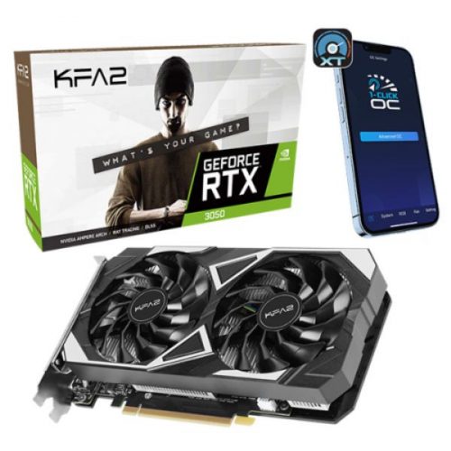 KFA2 GeForce RTX3050 6GB DDR6 EX (1-Click OC)