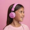 JLab JBuddies Studio On-Ear Kids Wired Headphones Pink/Grey