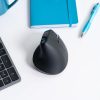 JLab JBuds Ergonomic Wireless Bluetooth Vertical Mouse Black