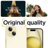 Spigen Glass tR EZ Fit Optik Pro 2 Pack yellow for iPhone 15/15 Plus/14/14 Plus