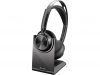 Poly Plantronics Voyager Focus 2-M Teams Bluetooth Headset with Charge Stand Black