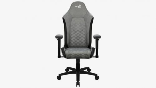 Aerocool CROWN AeroSuede Gaming Chair Stone Grey