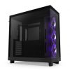 NZXT H6 Flow RGB (2023) Tempered Glass Matte Black