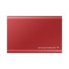 SAMSUNG Hordozható SSD T7 USB 3.2 1TB (Piros)