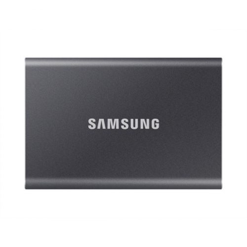 SAMSUNG Hordozható SSD T7 USB 3.2 500GB (Szürke)